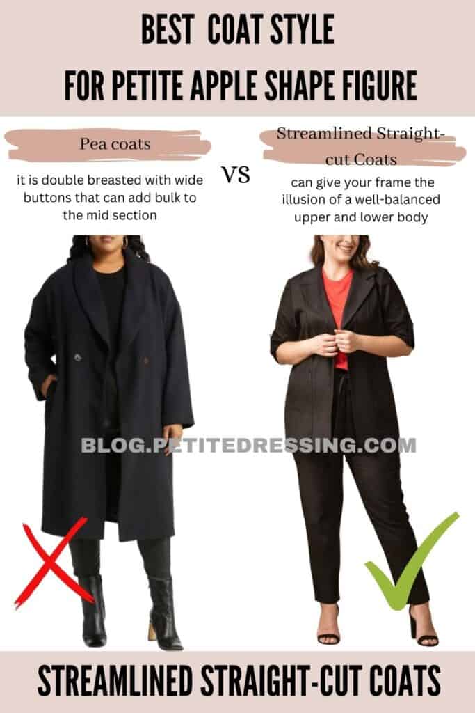Streamlined Straight-cut Coats