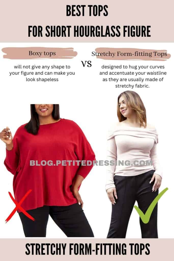 Stretchy Form-fitting Tops