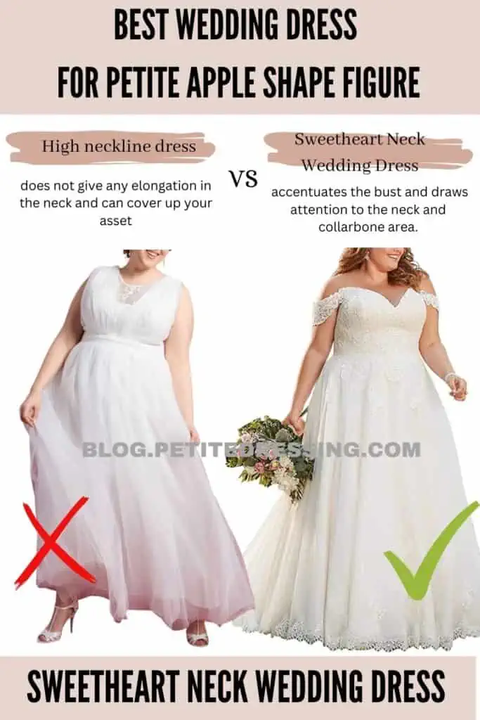 Sweetheart Neck Wedding Dress