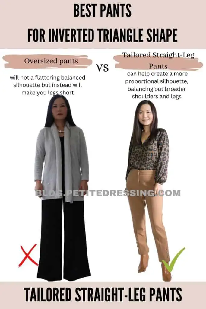 Tailored Straight-Leg Pants