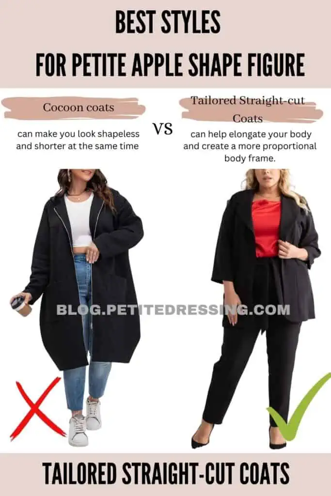 Comprehensive Style Guide for Petite Apple Shape Figure - Petite Dressing