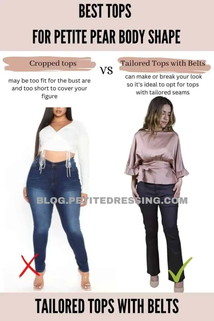 Tailored Tops with Belts