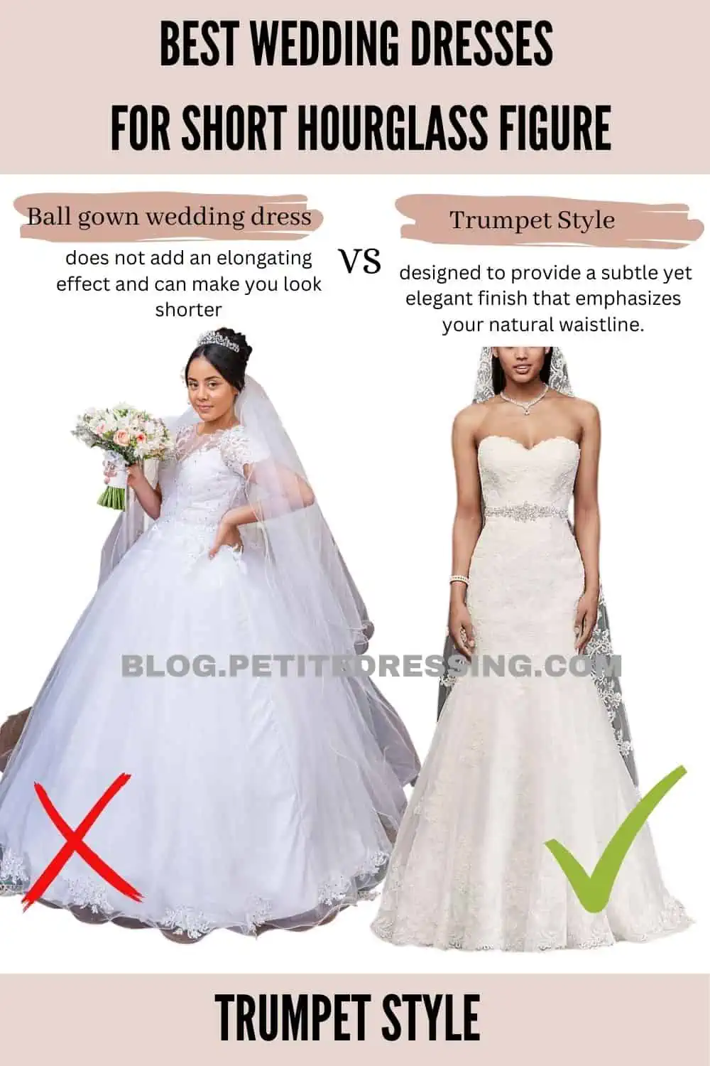 Best Wedding Dresses for Hourglass Figures