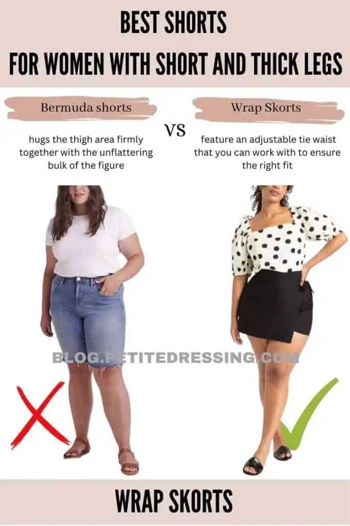 Shorts Style Guide for Women with Short and Thick Legs