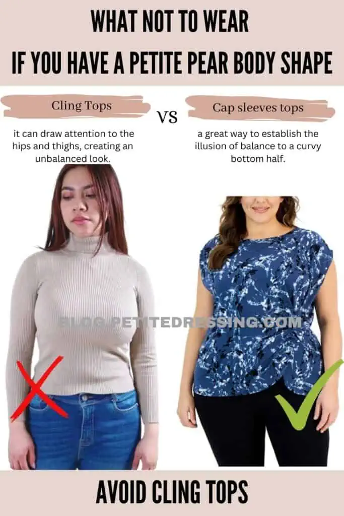 avoid Cling Tops