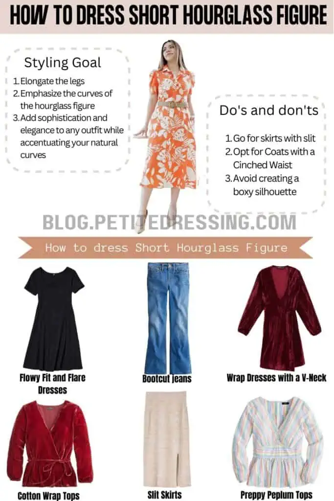 how to dress Short Hourglass Figure