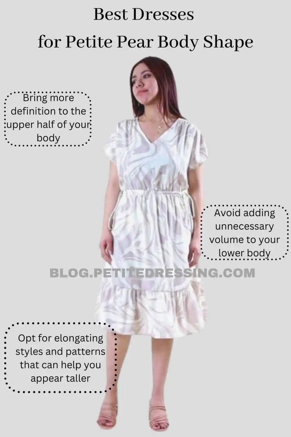 Dresses Style Guide for Petite Pear Body Shape - Petite Dressing
