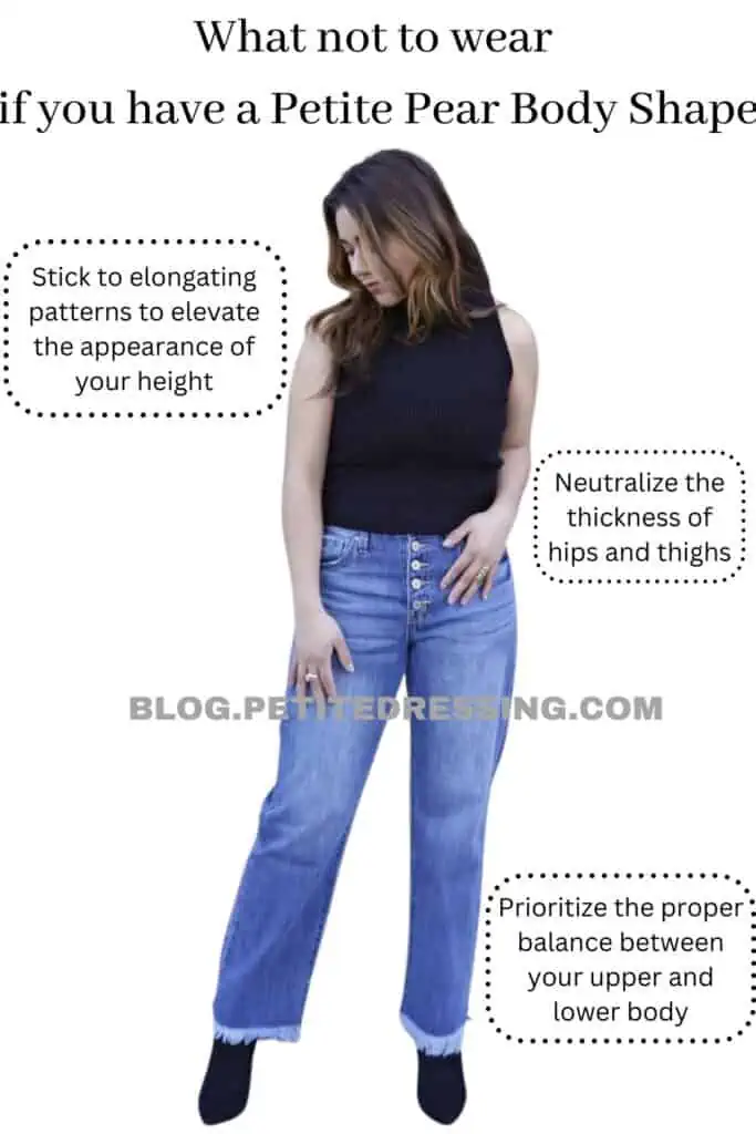 WHAT NOT TO WEAR IF YOU ARE A PEAR SHAPED FIGURE