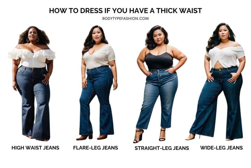 How to Dress if You Have a Thick Waist (The Complete Guide)