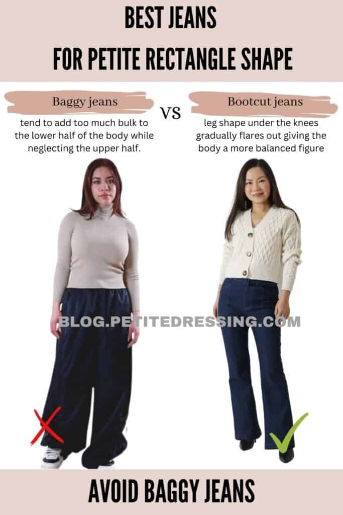 Avoid Baggy Jeans