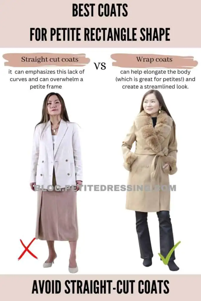 Avoid Straight-cut Coats