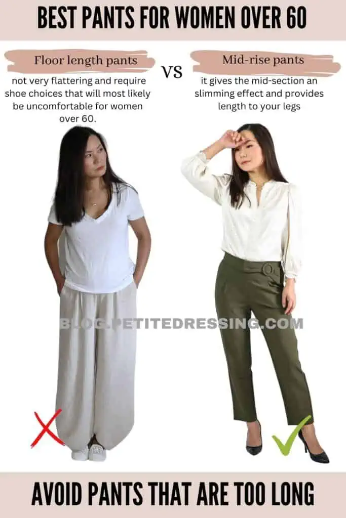Avoid pants that are too long-1