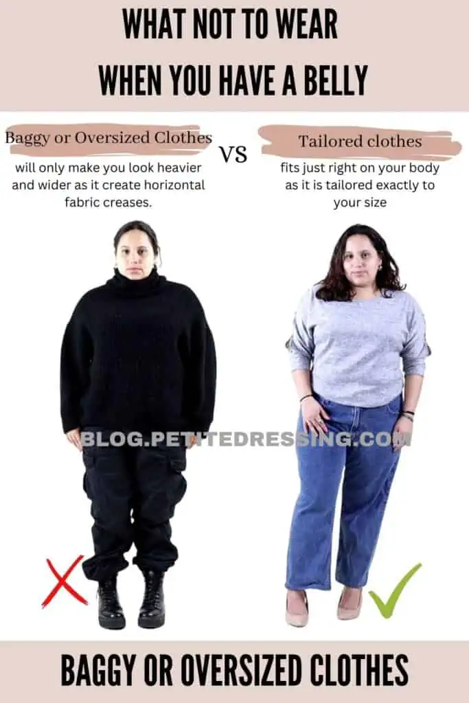 Baggy or Oversized Clothes