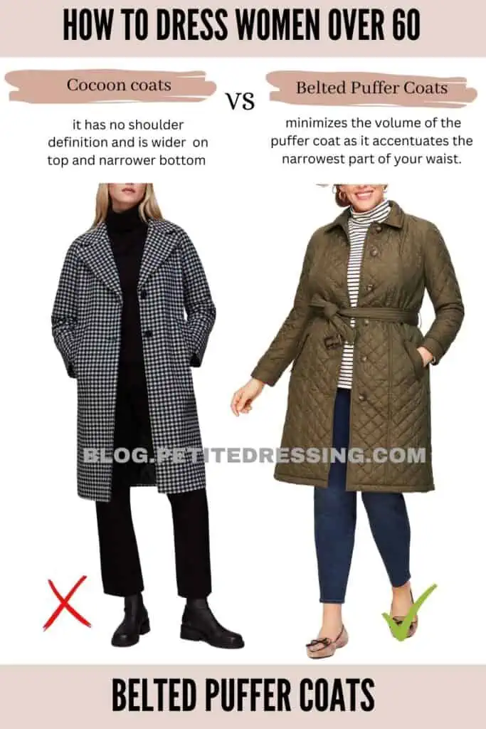 Belted Puffer Coats