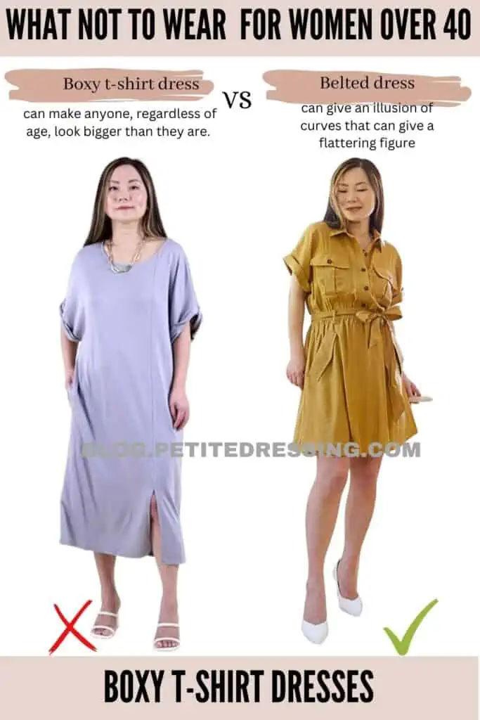 Boxy T-shirt Dresses