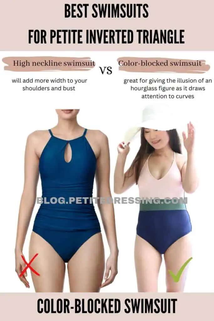 Color-blocked swimsuit-1