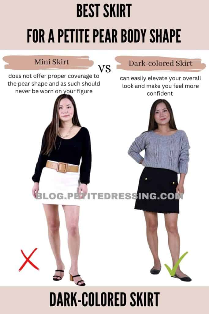 Dark-colored Skirt