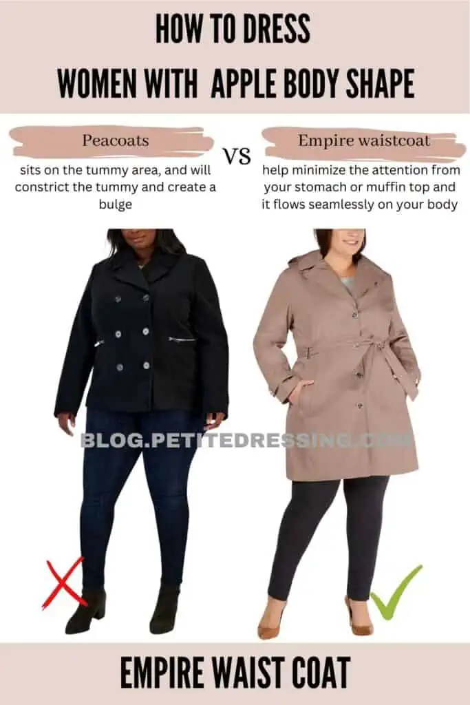 Empire waist coat-1