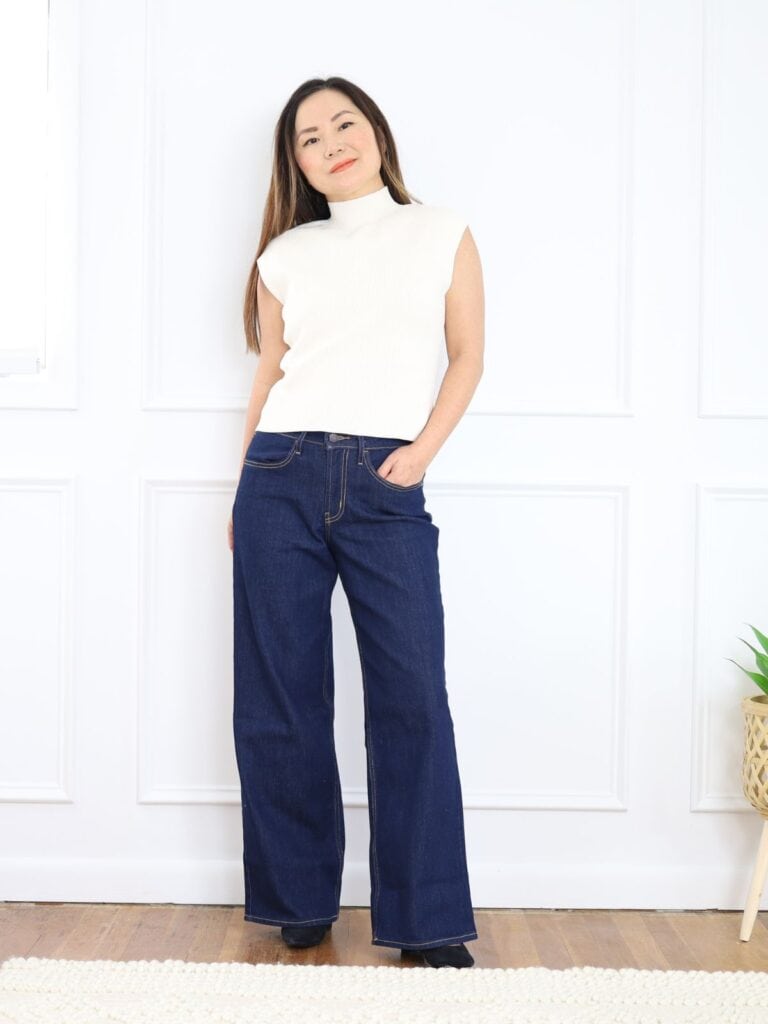 The Complete Wide Leg Jeans Guide for Petite Women