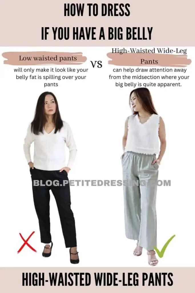 High-Waisted Wide-Leg Pants