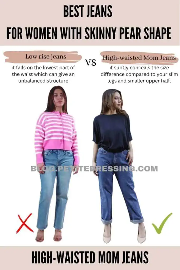 High-waisted Mom Jeans