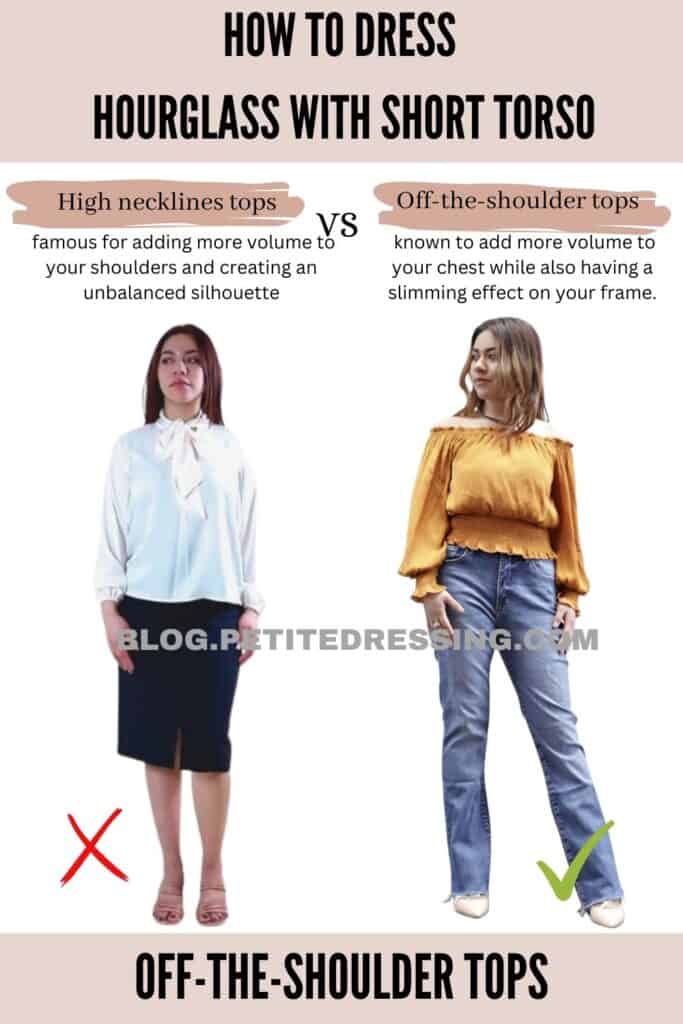 Off-the-shoulder tops