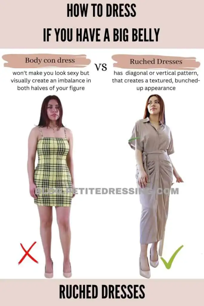 Comprehensive Styling Guide if you have a Belly - Petite Dressing