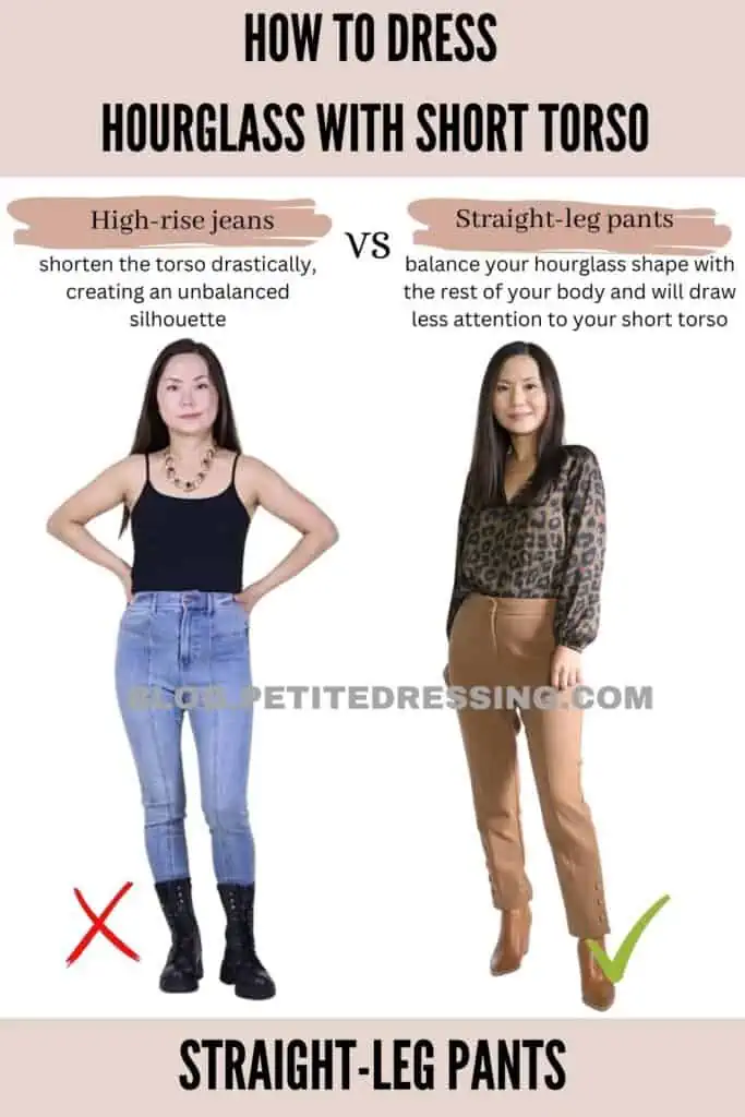 Straight-leg pants