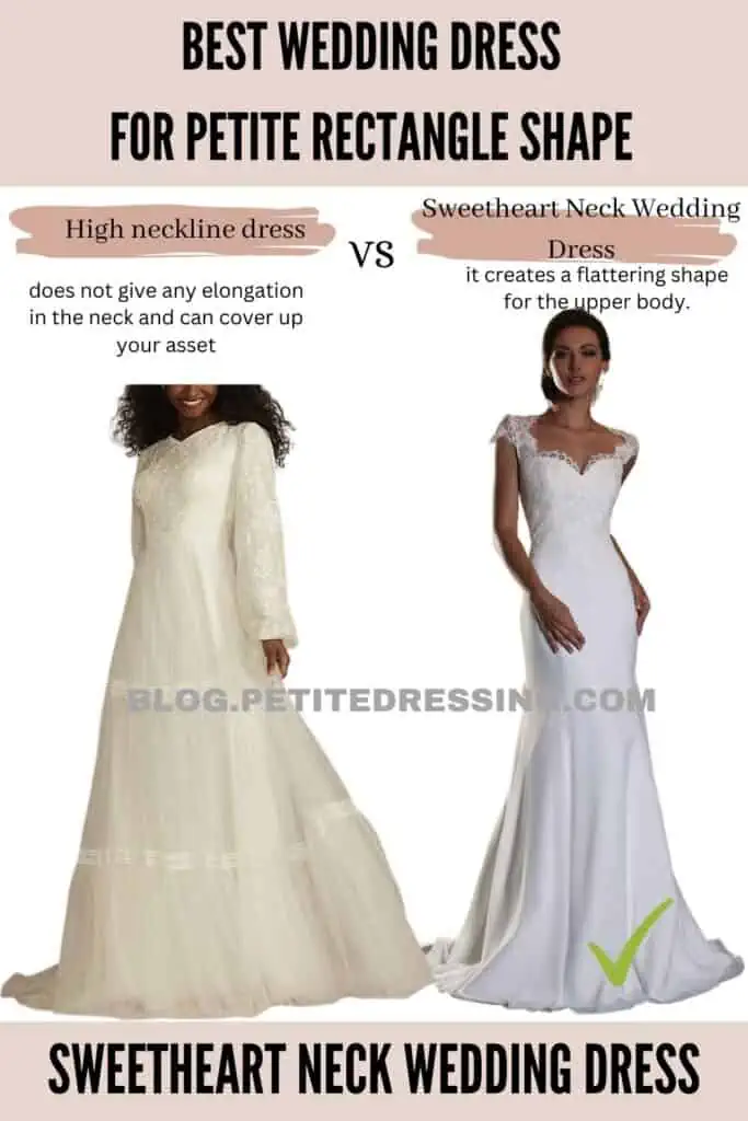 Sweetheart Neck Wedding Dress