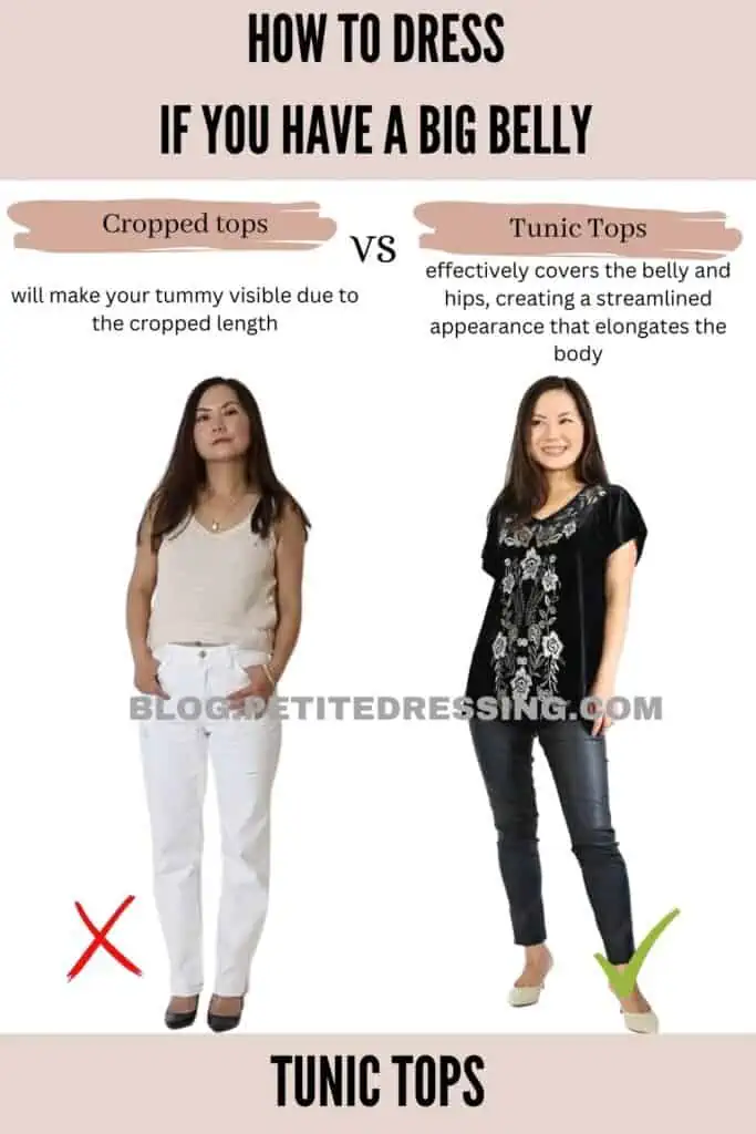 Comprehensive Styling Guide if you have a Belly - Petite Dressing