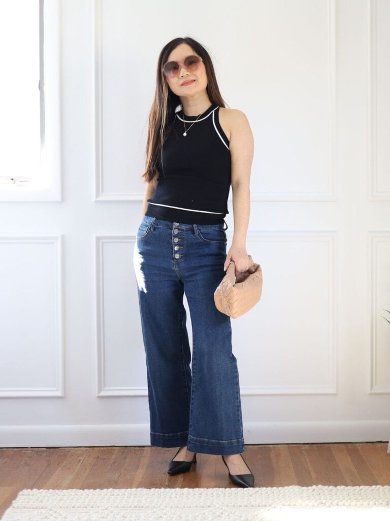 The Complete Wide Leg Jeans Guide for Petite Women