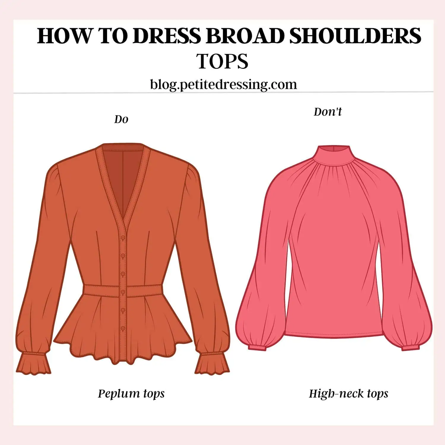 Sleeves for broad shoulders.  Dresses for broad shoulders