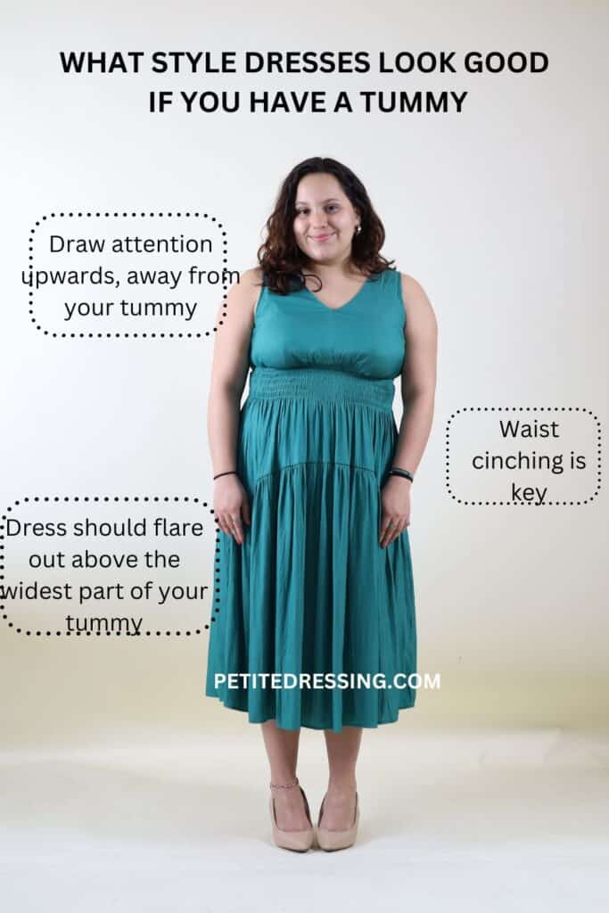 What Style Dress is Best for a Big Belly