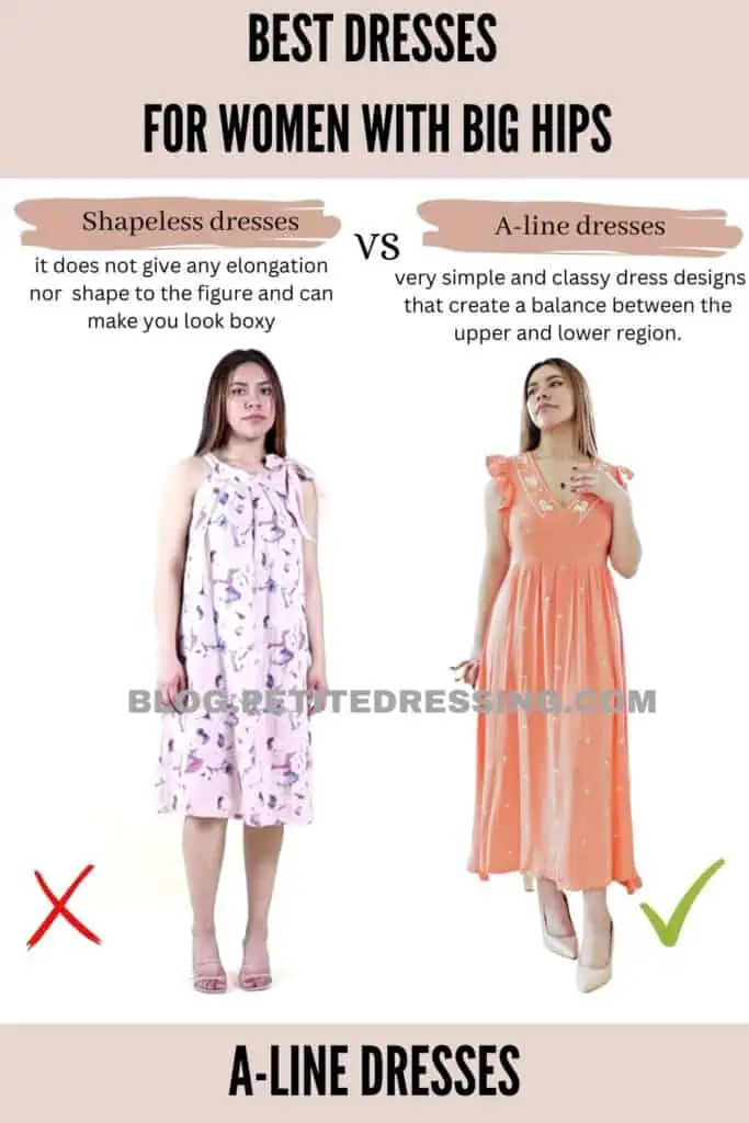 The Complete Dress Guide for Women with Big Hips - Petite Dressing