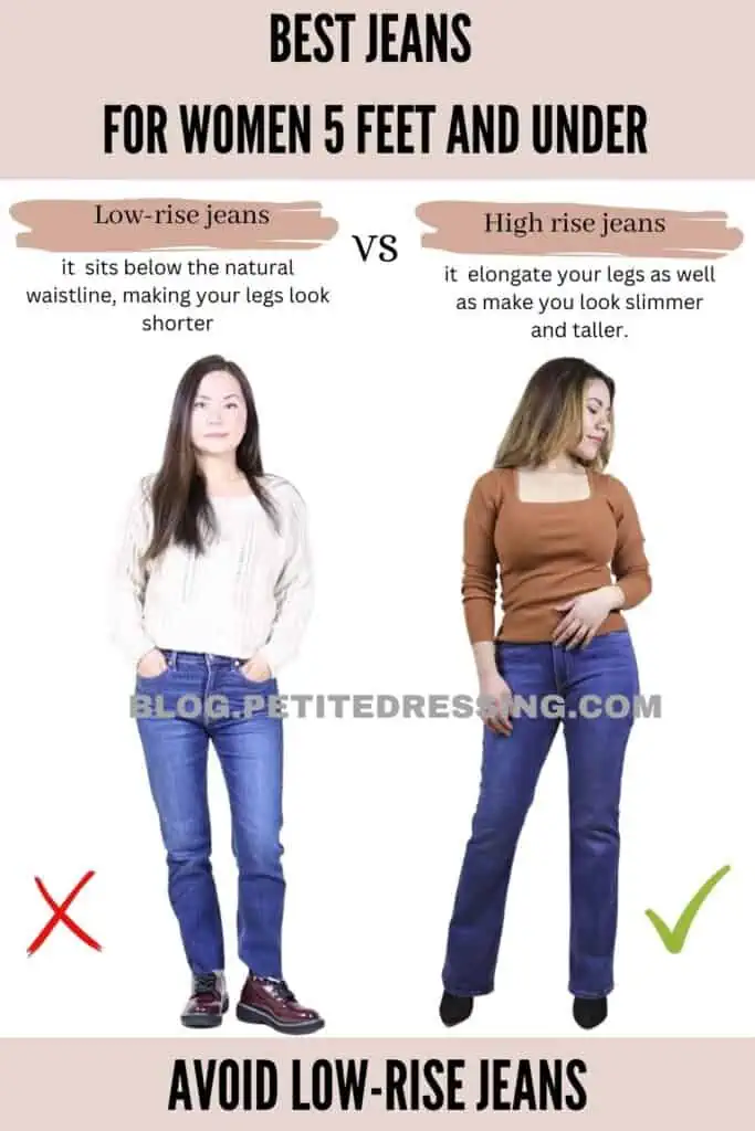 Avoid Low-Rise Jeans