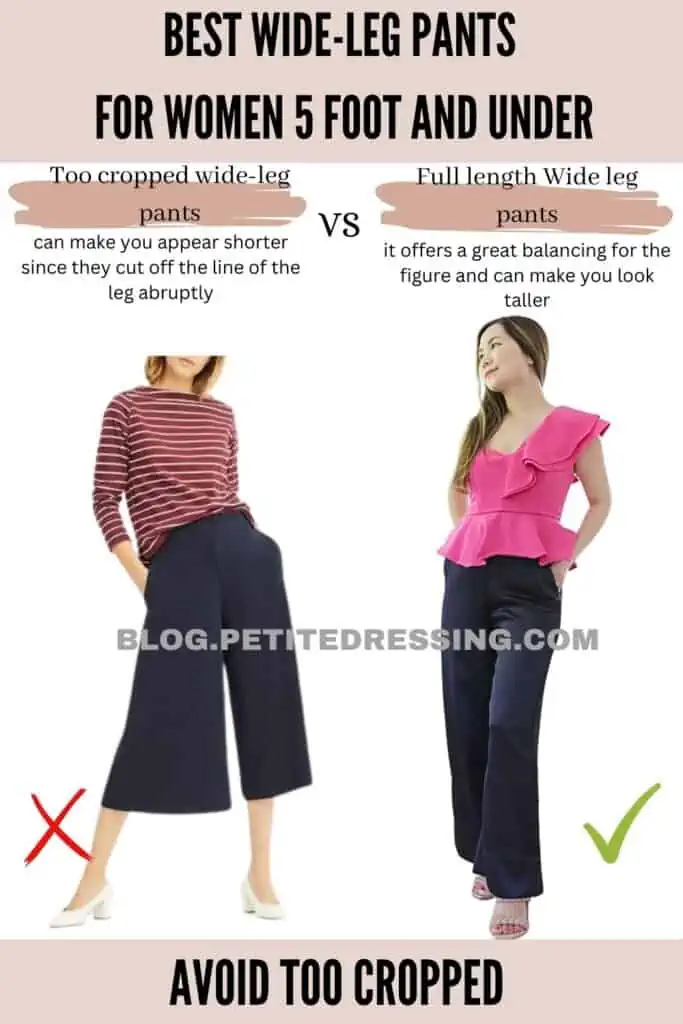 The Wide Leg Pants Guide for women 5 foot and under