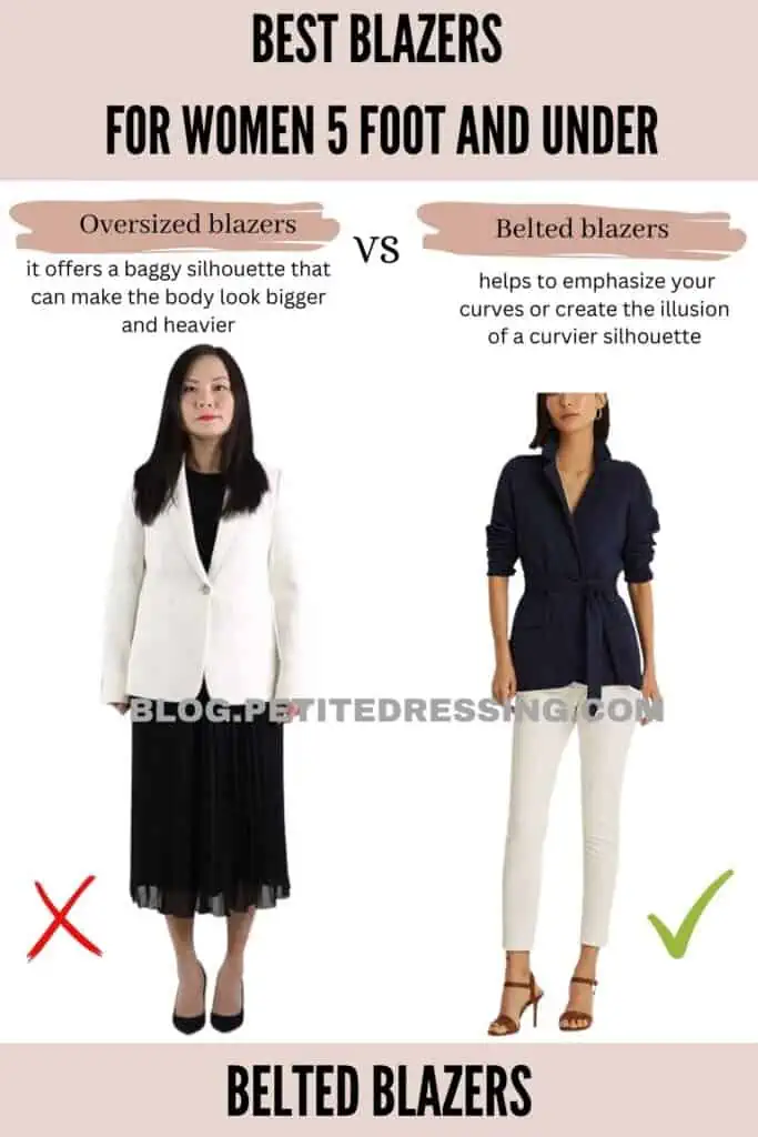 The Blazer Guide for Women 5 Foot and under