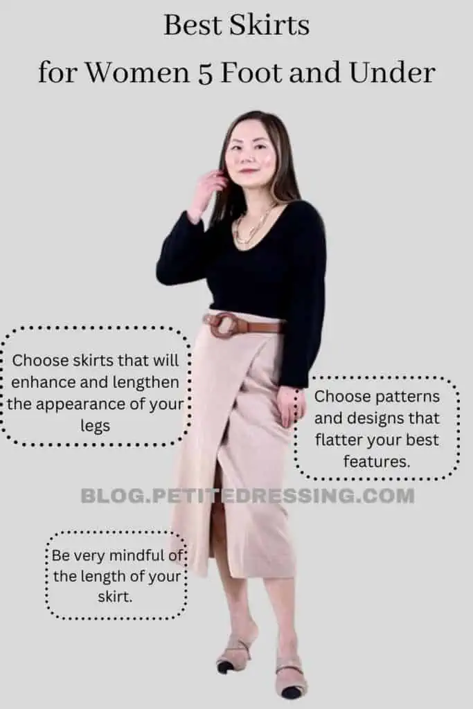 The Skirt Guide for Women 5 Foot and Under