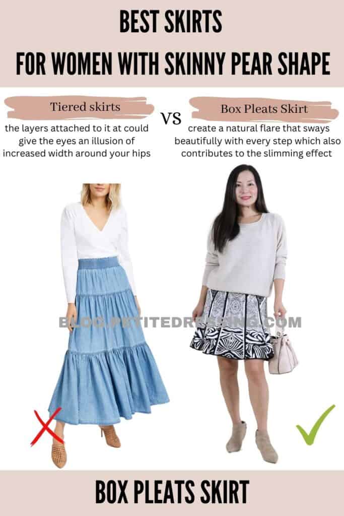 Box Pleats Skirt