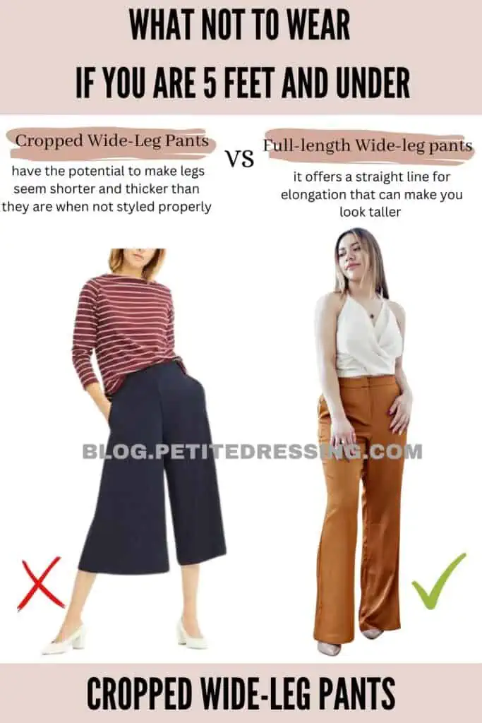 Cropped Wide-Leg Pants