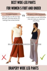 The Wide Leg Pants Guide for women 5 foot and under