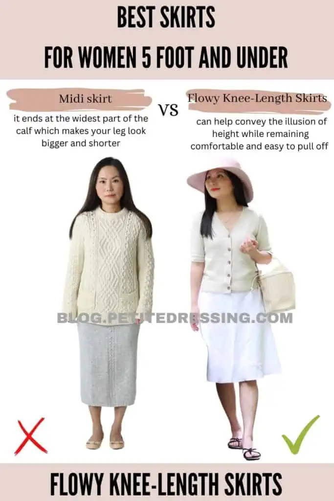 The Skirt Guide for Women 5 Foot and Under