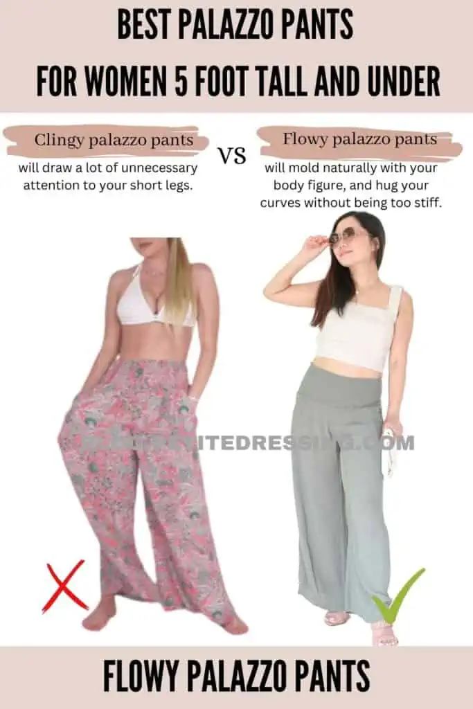 Palazzo Pants Guide for Women 5 foot Tall and under