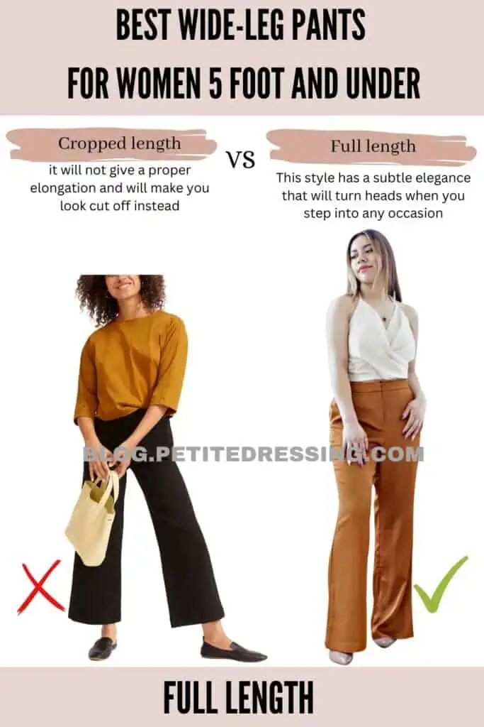 The Wide Leg Pants Guide for women 5 foot and under