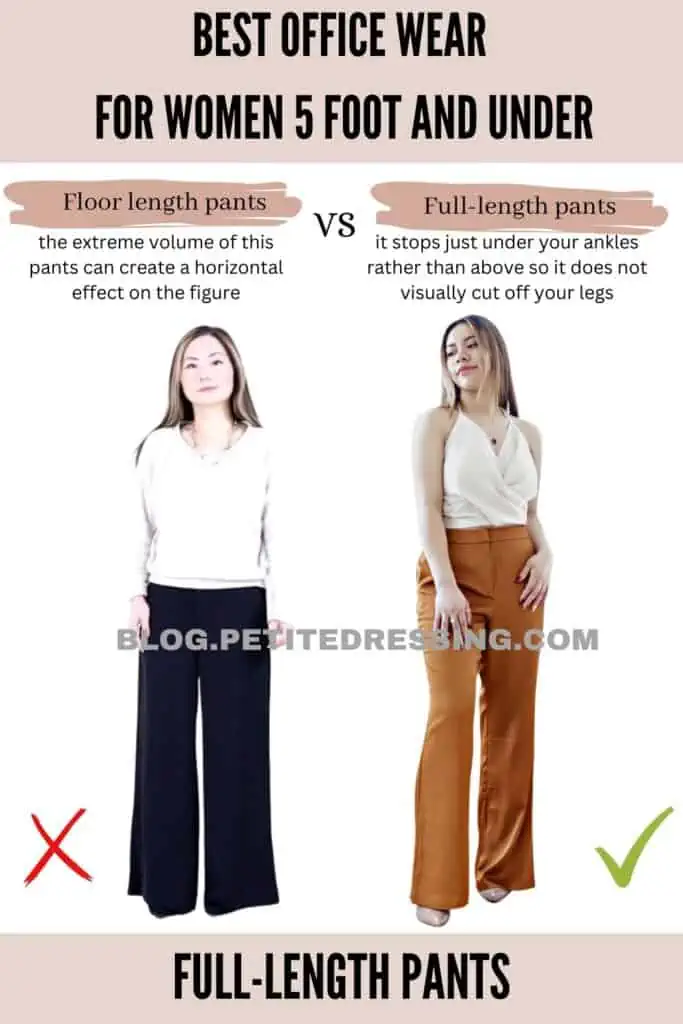 Full-length pants