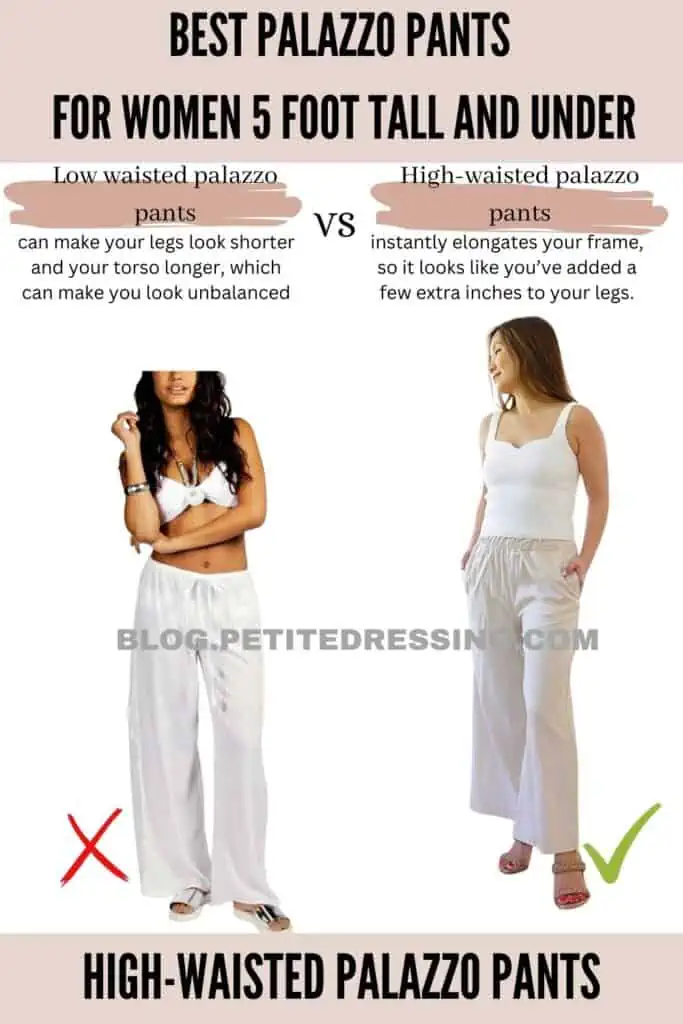 Palazzo Pants Guide for Women 5 foot Tall and under