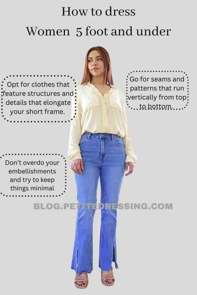 How to dress Women 5 feet and under