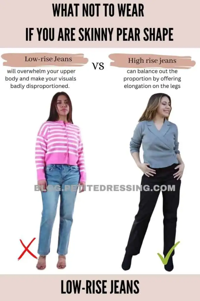 Low-rise Jeans