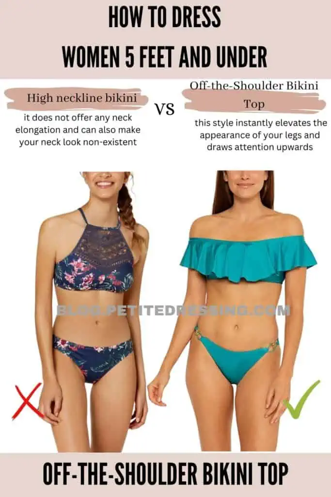 Off-the-Shoulder Bikini Top
