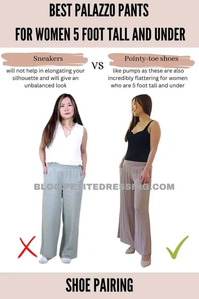 Palazzo Pants Guide for Women 5 foot Tall and under